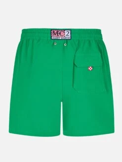 MC2 Saint Barth Man Green Comfort Swim Shorts -Swimwear Family green comfort swim shorts 2