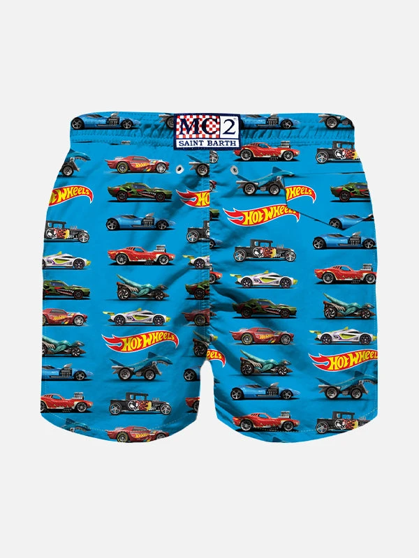 MC2 Saint Barth Boy Swim Shorts With Hot Wheels Print | HOT WHEELS™ SPECIAL EDITION 4 MC2 Saint Barth Boy Swim Shorts With Hot Wheels Print | HOT WHEELS™ SPECIAL EDITION - Image 2