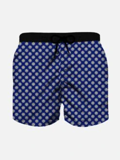 MC2 Saint Barth Boy Swim Shorts With Inter Logo Print | Inter Special Edition