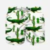 Boy Swim Shorts With Crocodile And Cactus Print -Swimwear Family jean retro crocodile cactus 1