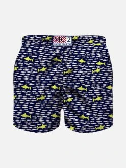 Boy Swim Shorts With Sharks And Fishes Print 6 Boy Swim Shorts With Sharks And Fishes Print -Swimwear Family jeanlighting retro fish shark copia 2 df82e78d 836a 42f9 8907 63ccac40f7df