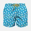 MC2 Saint Barth Boy Swim Shorts With Estathé Print | Estathé® Special Edition -Swimwear Family kids swimshorts estathe2