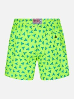MC2 Saint Barth Man Light Fabric Comfort Swim Shorts With Lobster Print -Swimwear Family loabster comfort swimshorts man 2