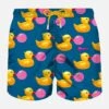 MC2 Saint Barth Man Light Fabric Swim Shorts With Ducky And Big Babol Print |BIG BABOL® SPECIAL EDITION -Swimwear Family man costume blue ducky uomo 1 26f76ec5 20e9 4326 9ec0 ecbe133908dc