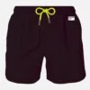MC2 Saint Barth Man Black Swim Shorts | PANTONE™ SPECIAL EDITION -Swimwear Family man pantone black swimshorts 1