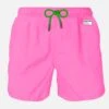 MC2 Saint Barth Man Pink Fluo Swim Shorts | PANTONE™ SPECIAL EDITION -Swimwear Family man pantone fluopink 1