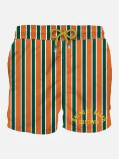 MC2 Saint Barth Man Classic Swim Shorts With Embroidery