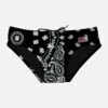 Black Bandanna Swim Briefs -Swimwear Family man swim briefs bandanna black 1 e2e84022 bf39 4f4d 9b89 9697107621af