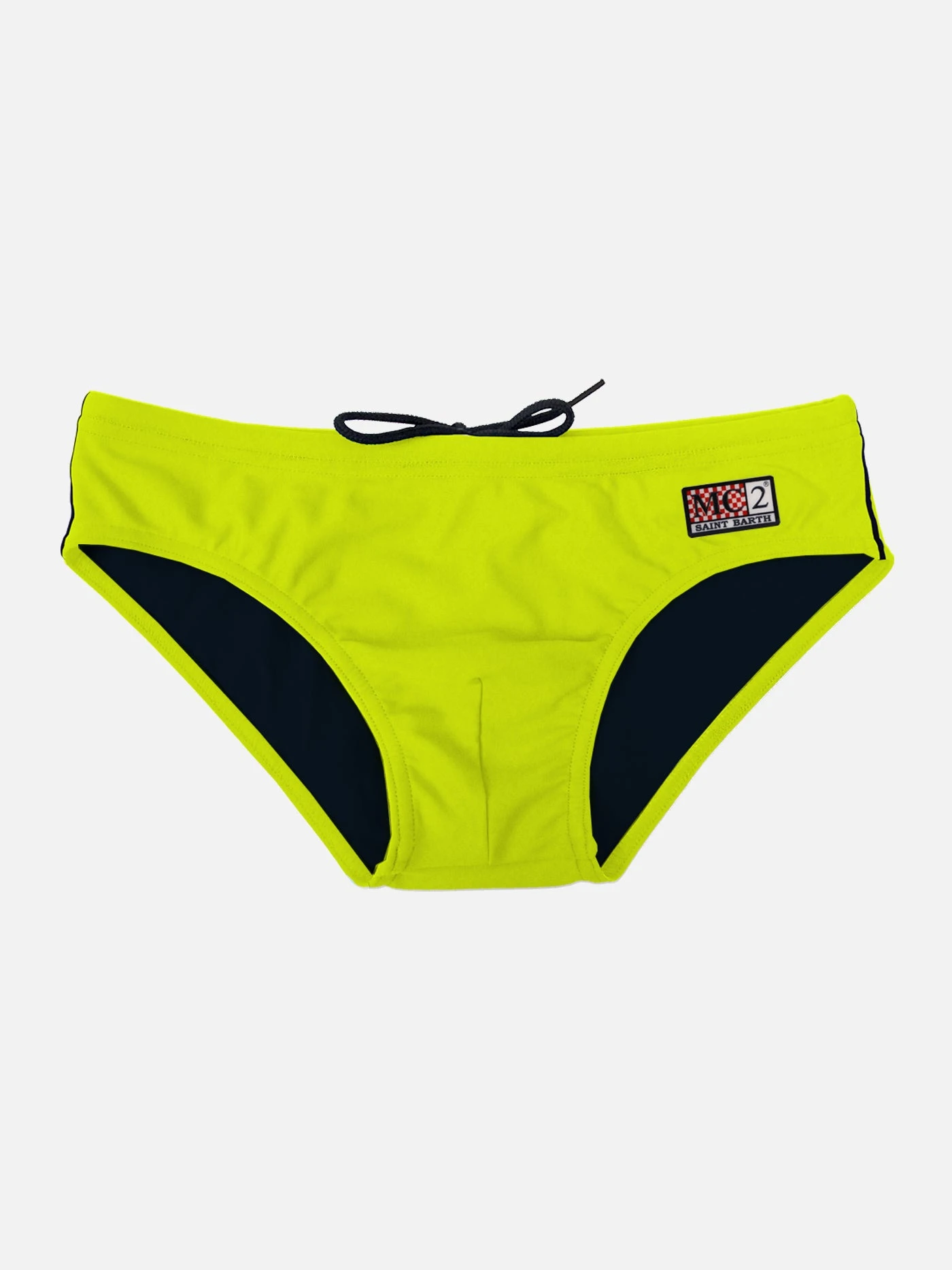 MC2 Saint Barth Man Fluo Yellow Swim Briefs 3 MC2 Saint Barth Man Fluo Yellow Swim Briefs