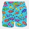 MC2 Saint Barth Man Classic Swim Shorts With Multicolor Clownfish Print 1 MC2 Saint Barth Man Classic Swim Shorts With Multicolor Clownfish Print -Swimwear Family man swimshort fish lightblue 1