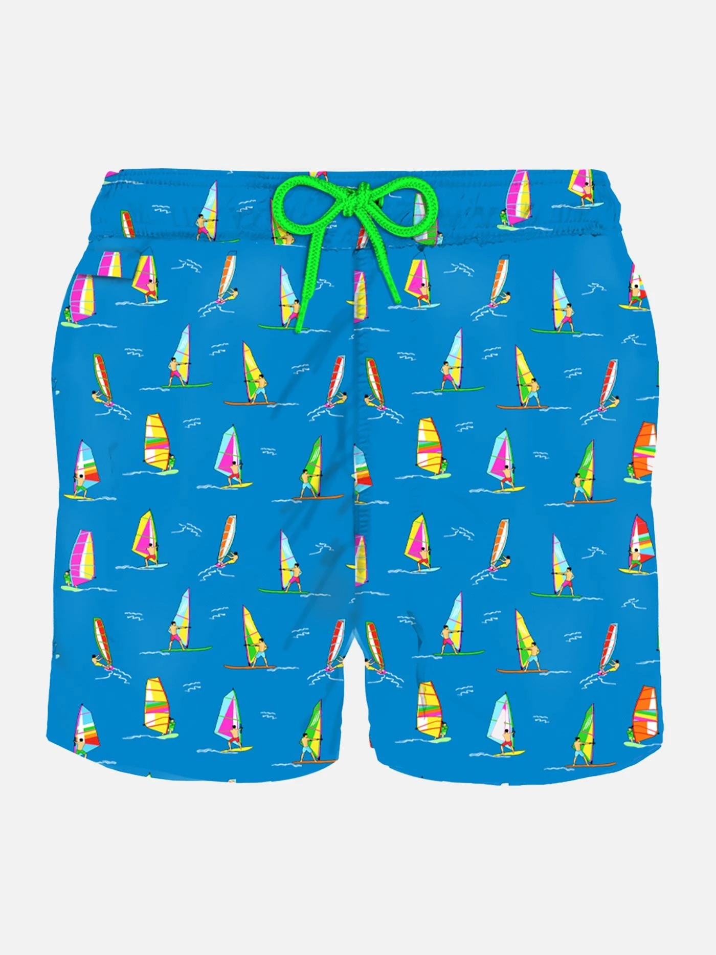 MC2 Saint Barth Man Light Fabric Swim Shorts With Windsurf Print 3 MC2 Saint Barth Man Light Fabric Swim Shorts With Windsurf Print