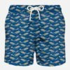 Light Fabric Swim Shorts With Boats Print 2 Light Fabric Swim Shorts With Boats Print -Swimwear Family man swimshorts boats 1