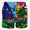 MC2 Saint Barth Man Swim Shorts With Multicolor Beach Print | BRITTO SPECIAL EDITION -Swimwear Family man swimshorts britto 6b95011a f7b1 4476 b7f1 09a6329f7327