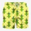 Man Classic Swim Short Crocodile Print -Swimwear Family man swimshorts cactus 1