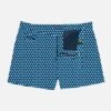 MC2 Saint Barth Man Swim Shorts With Tie Print -Swimwear Family man swimshorts flowers blue 01