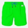 MC2 Saint Barth Man Fluo Green Swim Shorts | PANTONE™ SPECIAL EDITION -Swimwear Family man swimshorts fluogreen pantone 1