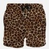 MC2 Saint Barth Man Classic Swim Shorts With Animalier Print -Swimwear Family man swimshorts leopard print2