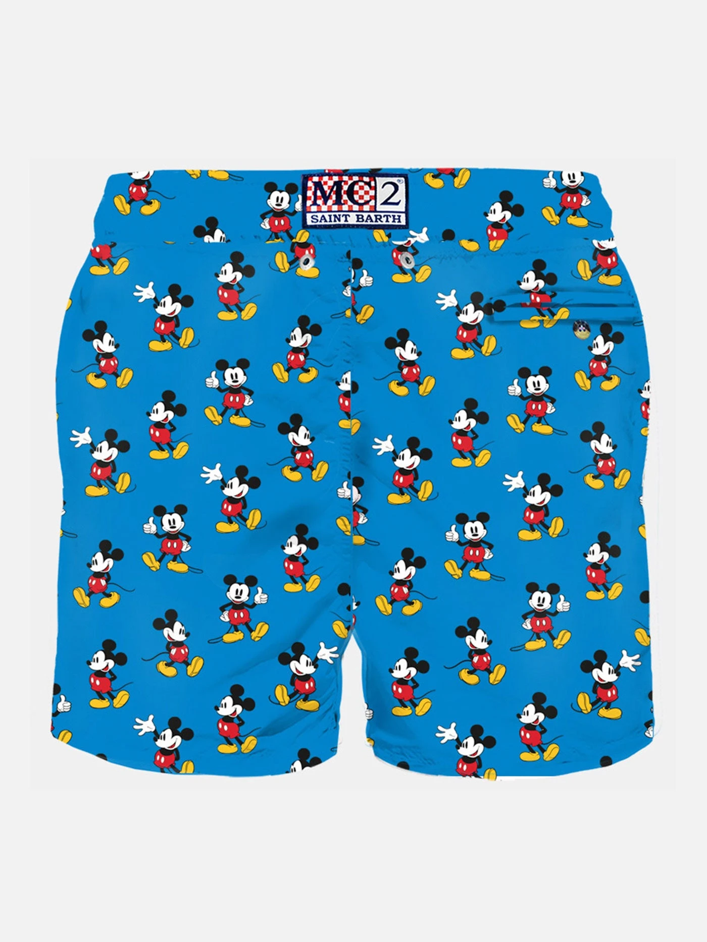 MC2 Saint Barth Man Light Fabric Swim Shorts With Michey Mouse Print | Disney© Special Edition 4 MC2 Saint Barth Man Light Fabric Swim Shorts With Michey Mouse Print | Disney© Special Edition - Image 2