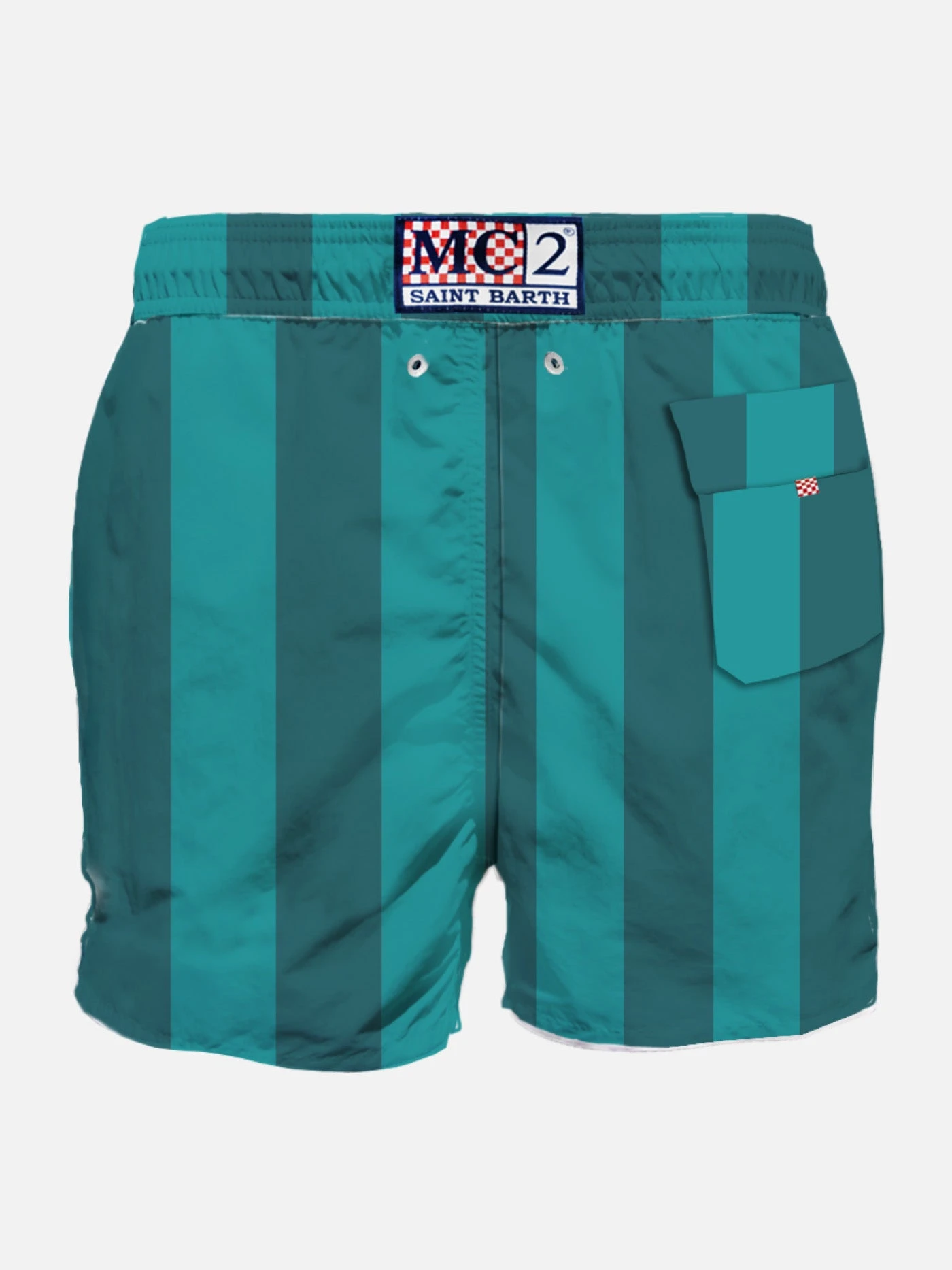 MC2 Saint Barth Man Classic Swim Shorts With Portofino Gin Patch | PORTOFINO DRY GIN SPECIAL EDITION 4 MC2 Saint Barth Man Classic Swim Shorts With Portofino Gin Patch | PORTOFINO DRY GIN SPECIAL EDITION - Image 2