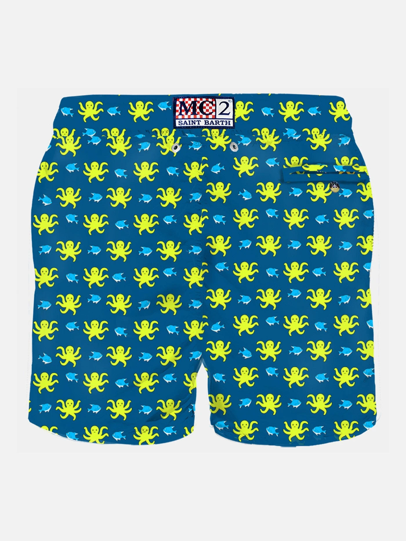 MC2 Saint Barth Man Light Fabric Swim Shorts With Fish And Octopus Print 4 MC2 Saint Barth Man Light Fabric Swim Shorts With Fish And Octopus Print - Image 2