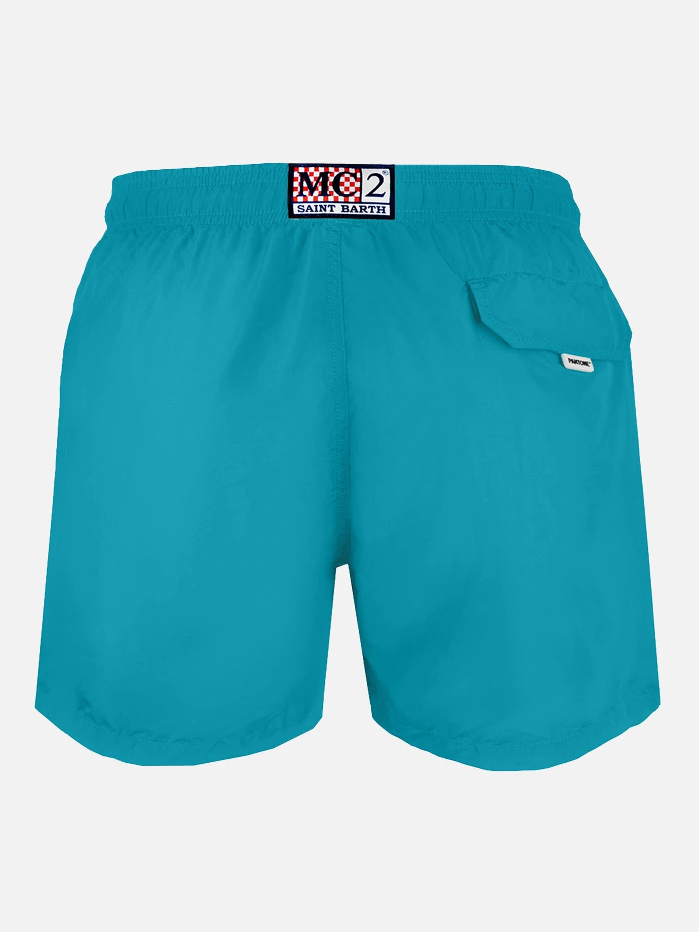 MC2 Saint Barth Man Petroleum Swim Shorts | PANTONE™ SPECIAL EDITION 4 MC2 Saint Barth Man Petroleum Swim Shorts | PANTONE™ SPECIAL EDITION - Image 2