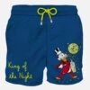 MC2 Saint Barth Man Swim Shorts With Uncle Scrooge Print | ©Disney Special Edition -Swimwear Family man swimshorts scrooge blue2
