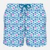MC2 Saint Barth Man Light Fabric Swim Shorts With Starfish Print 2 MC2 Saint Barth Man Light Fabric Swim Shorts With Starfish Print -Swimwear Family man swimshorts starfish summer