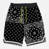 MC2 Saint Barth Black Bandanna Swim Shorts Surf Style 1 MC2 Saint Barth Black Bandanna Swim Shorts Surf Style -Swimwear Family man swimshorts surf bandanna 2