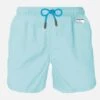 MC2 Saint Barth Man Water Green Swim Shorts | PANTONE™ SPECIAL EDITION -Swimwear Family man watergreen swim shorts 1