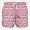 MC2 Saint Barth Man Swim Shorts Avocado Toast Print -Swimwear Family man saintbarth avocado pink 1
