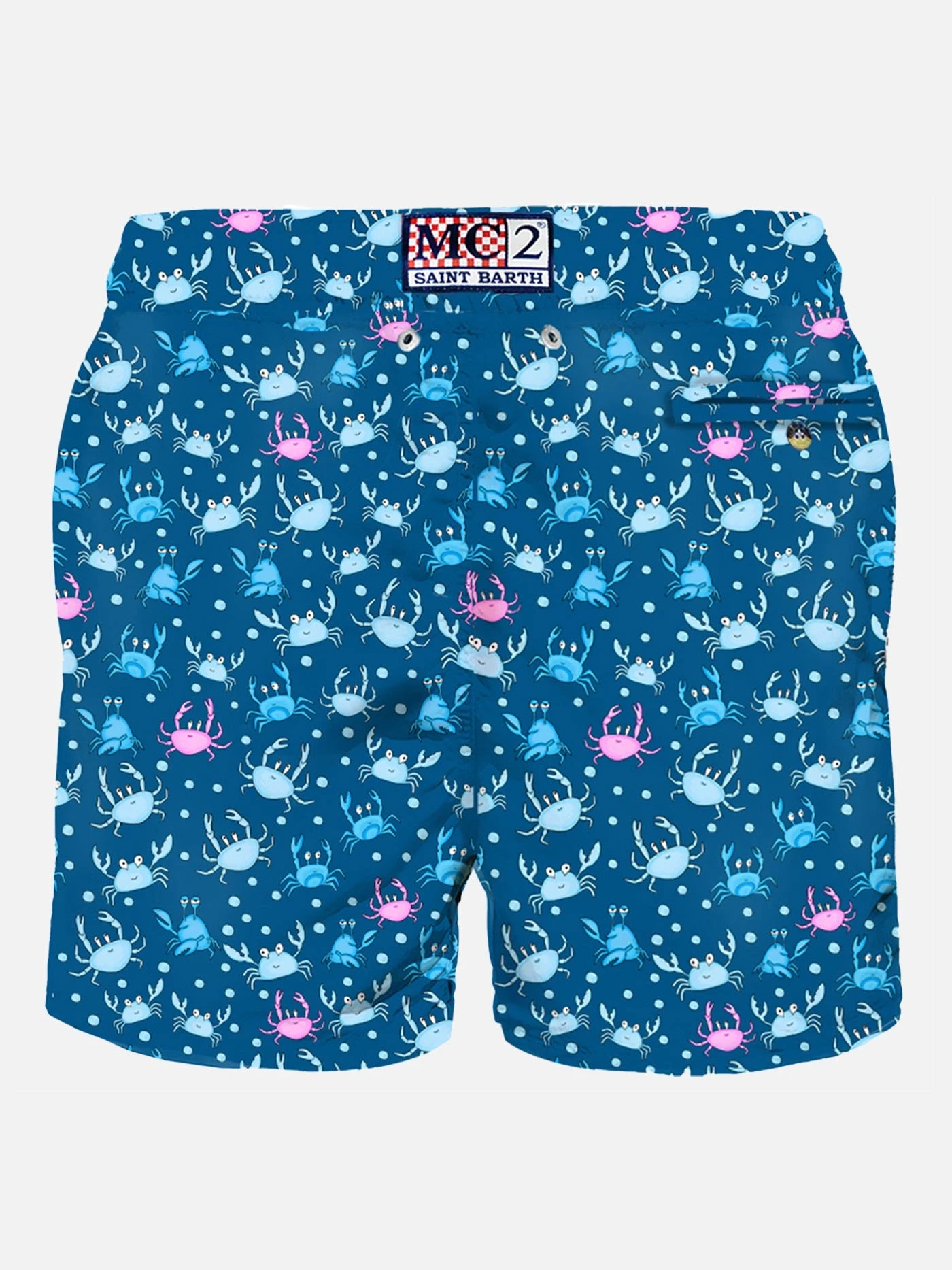 MC2 Saint Barth Man Light Fabric Swim Shorts With Crab Print 4 MC2 Saint Barth Man Light Fabric Swim Shorts With Crab Print - Image 2