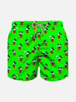 MC2 Saint Barth Boy Swim Shorts With Mickey Mouse Print | ©DISNEY SPECIAL EDITION