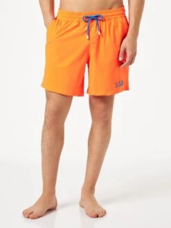 MC2 Saint Barth Man Fluo Orange Comfort Swim Shorts 9 MC2 Saint Barth Man Fluo Orange Comfort Swim Shorts -Swimwear Family orange comfort swimshorts 1