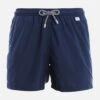 Man Navy Blue Swim Shorts | PANTONE™ SPECIAL EDITION -Swimwear Family pantone blue 61 front