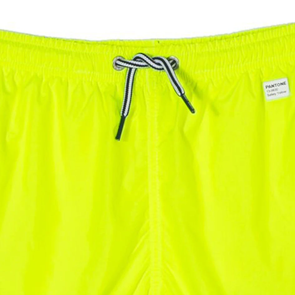 Fluo Yellow Light Fabric Boy Swim Shorts | Pantone™ Special Edition 6 Fluo Yellow Light Fabric Boy Swim Shorts | Pantone™ Special Edition - Image 4