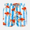 Boy Striped Swim Srunks With With Gold Fish Print -Swimwear Family pesciolini rossi righe costume mc2 bimbo famiglia 9d6bc770 cb9c 4996 80b3 bdbc65c10e11