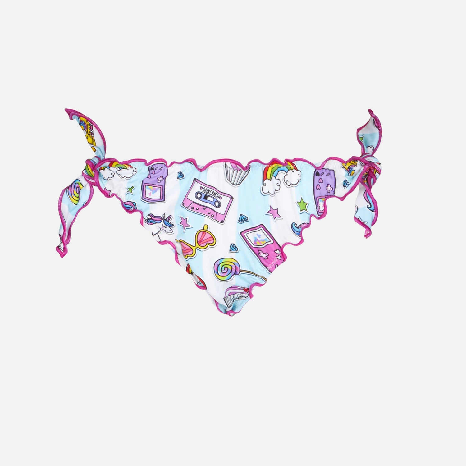 Pop Designs Print Girl Swim Briefs 3 Pop Designs Print Girl Swim Briefs