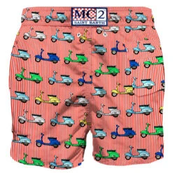 Vespa Print Mid-length Swim Shorts | Vespa© Special Edition 7 Vespa Print Mid-length Swim Shorts | Vespa© Special Edition -Swimwear Family shark pattern mim 0001 CAP0001 00479B fronte 0000 vespa stripes swimshort 8ce7f32f 644d 437c 979f bf136d4389bb