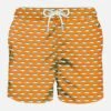 Light Fabric Man Swim Shorts Sharks Print -Swimwear Family sharks swim shorts1