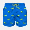 MC2 Saint Barth Boy Swim Shorts With Embroidery -Swimwear Family sharks swimwear 1