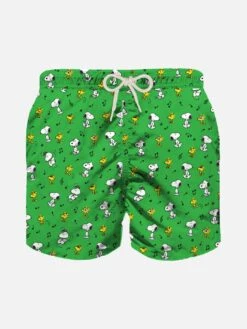 Boy Swim Shorts With Snoopy Print | PEANUTS SPECIAL EDITION