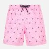 MC2 Saint Barth Man Light Fabric Comfort Swim Shorts With Starfish Print -Swimwear Family starfish comfort swim shorts 1