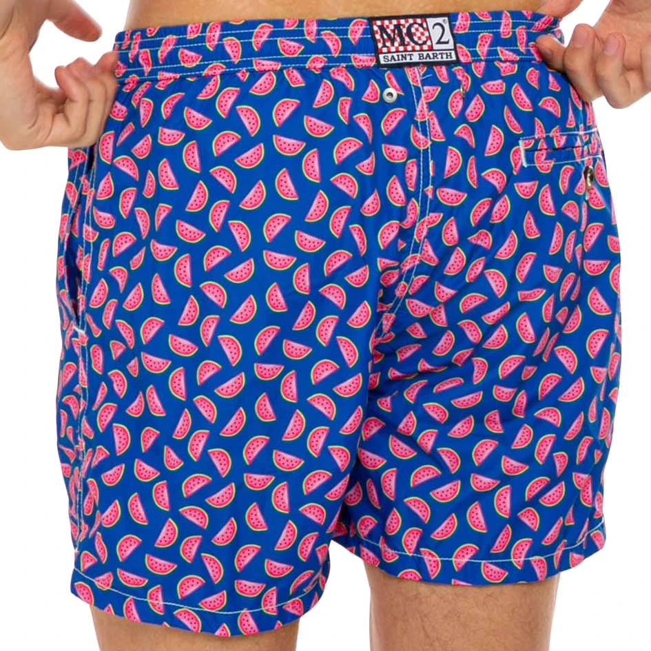 Light Fabric Man Swim Shorts Watermelon Print 6 Light Fabric Man Swim Shorts Watermelon Print - Image 4
