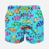 MC2 Saint Barth Boy Swim Shorts With Multicolor Clownfish Print -Swimwear Family swimshorts boy clownfish neon 2