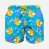 MC2 Saint Barth Boy Swim Shorts With Crypto Duck Print | CRYPTO PUPPETS® SPECIAL EDITION -Swimwear Family swimshorts boy duck 1jpg