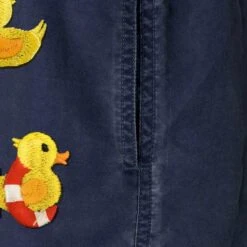 Boy Swim Shorts With Ducky Embroidery -Swimwear Family swimshorts embroidered ducky 1 1
