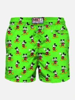 MC2 Saint Barth Man Light Fabric Swim Shorts With Mickey Mouse Print | ©DISNEY SPECIAL EDITION 5 MC2 Saint Barth Man Light Fabric Swim Shorts With Mickey Mouse Print | ©DISNEY SPECIAL EDITION -Swimwear Family swimshorts man macro 33