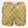 MC2 Saint Barth Man Swim Shorts With Geometric Print -Swimwear Family swimshorts man macro 48