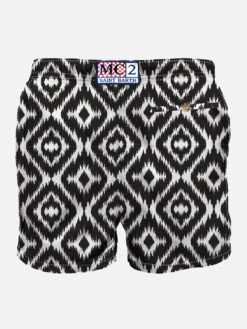 MC2 Saint Barth Man Swim Shorts With Ethnic Print -Swimwear Family swimshorts man macro 51