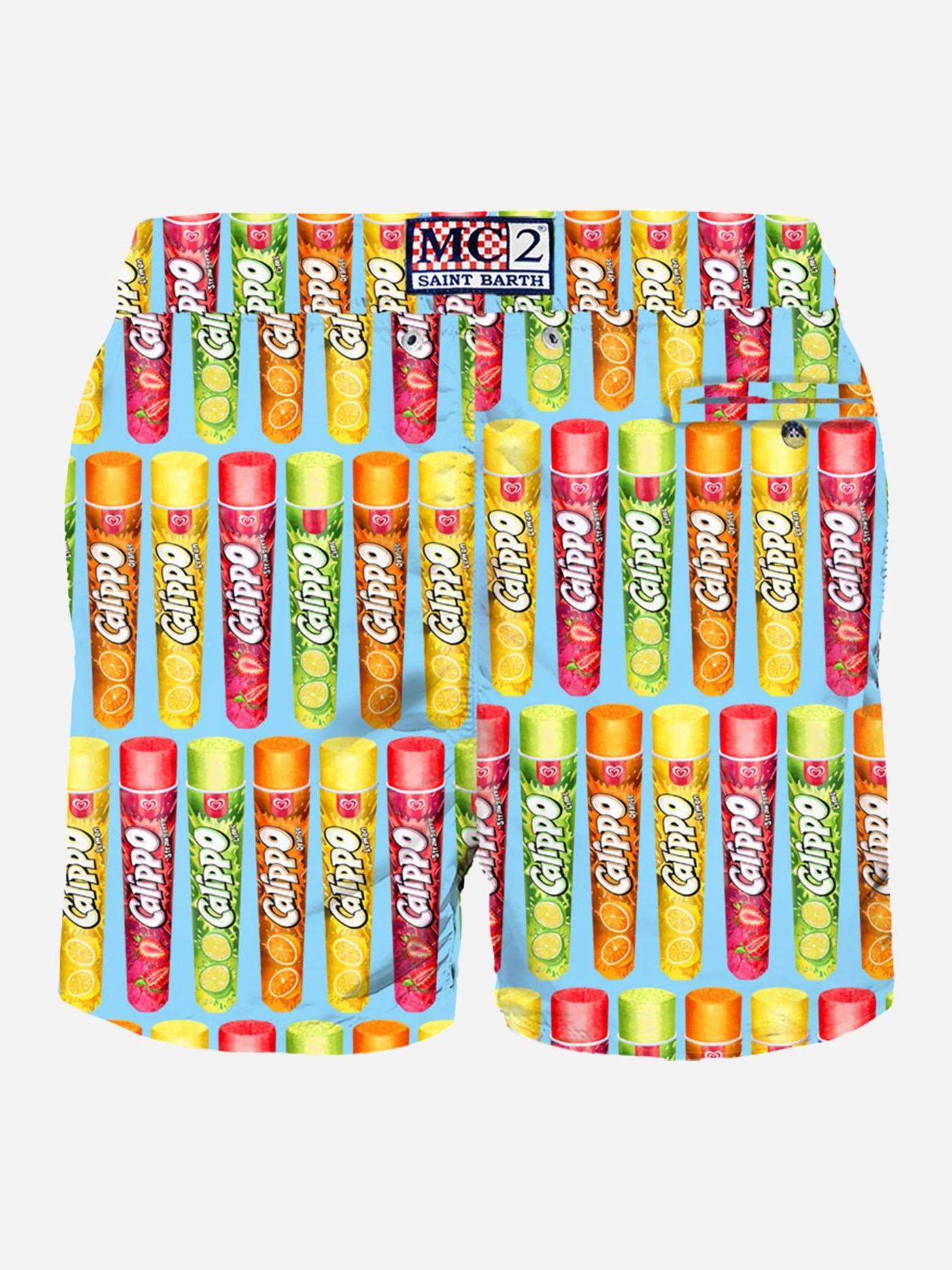 MC2 Saint Barth Man Swim Shorts With Calippo Print| Algida® Special Edition 4 MC2 Saint Barth Man Swim Shorts With Calippo Print| Algida® Special Edition - Image 2